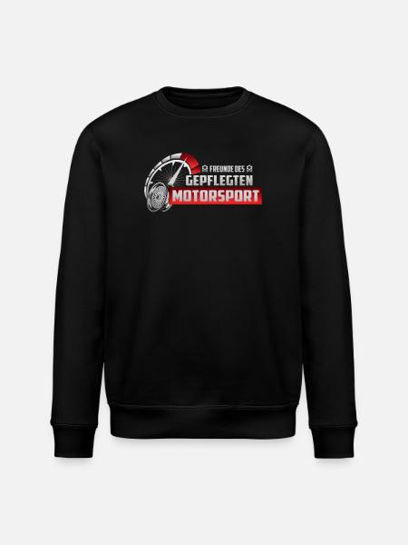 Freunde des gepflegten Motorsport - Stanley/Stella Unisex Bio-Sweatshirt ROLLER - Schwarz