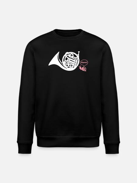 Waldhorn Hornist - Stanley/Stella Unisex Bio-Sweatshirt ROLLER - Schwarz