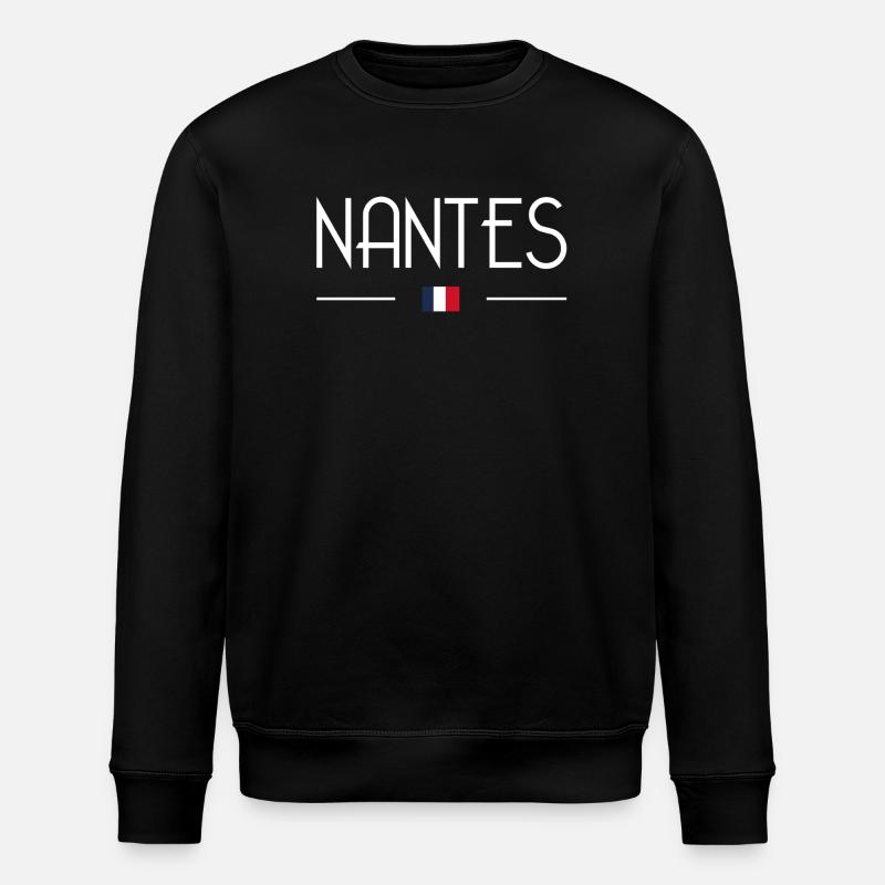 Nantes - Stanley/Stella Unisex Bio-Sweatshirt ROLLER - Schwarz