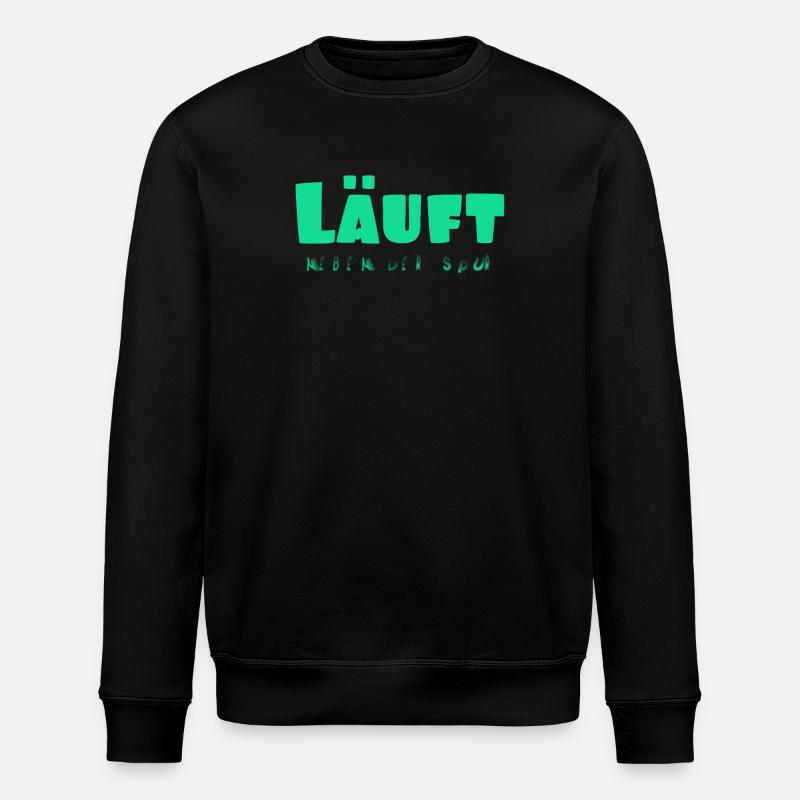 Läuft  - Stanley/Stella Unisex Bio-Sweatshirt ROLLER - Schwarz