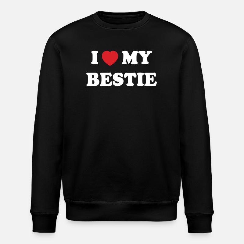 I Love My Bestie - Sweat bio ROLLER Stanley/Stella Unisexe - noir