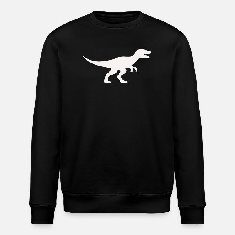 Raptor T Rex Silhouette - Sweat bio ROLLER Stanley/Stella Unisexe - noir