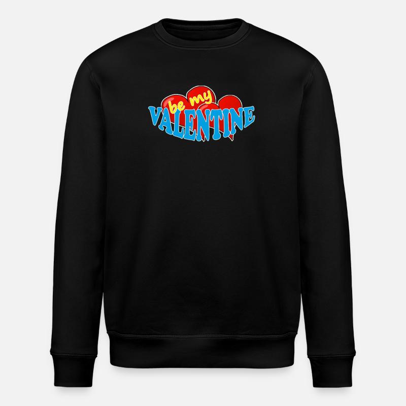 Valentine - Stanley/Stella ROLLER Unisex Organic Sweatshirt - black