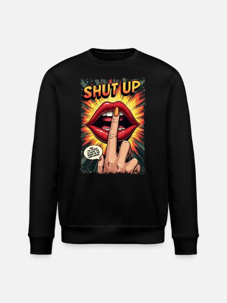 My Own Genius - Stanley/Stella ROLLER Unisex Organic Sweatshirt - black
