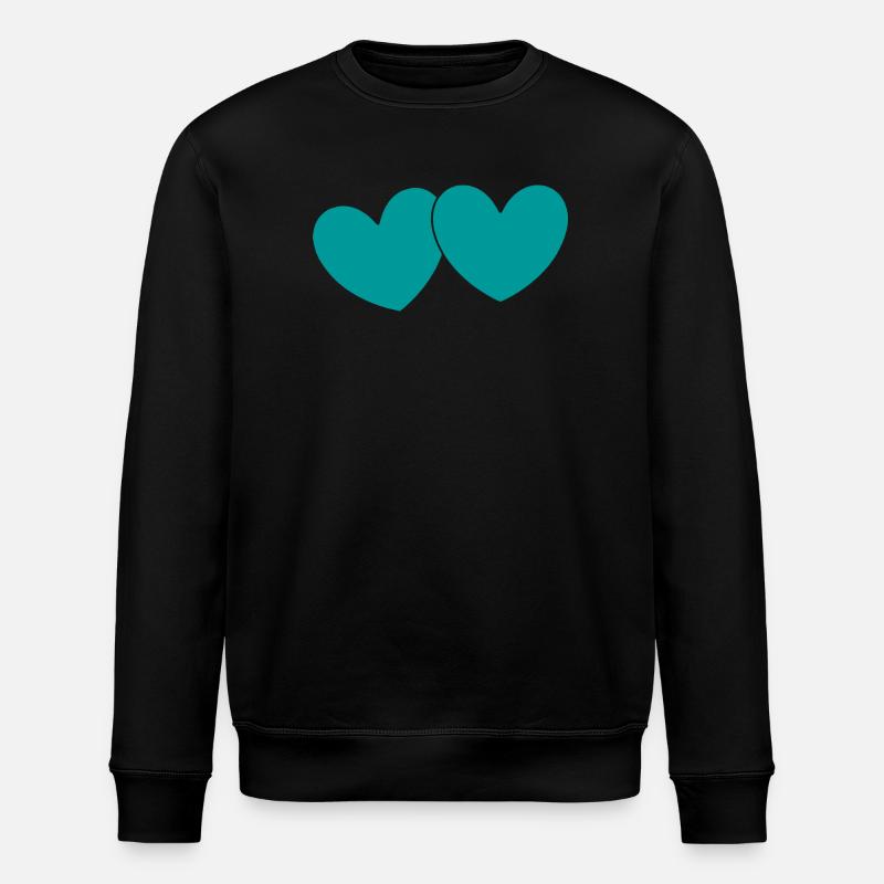 Saint-Valentin, Saint-Valentin, Saint-Valentin - Sweat bio ROLLER Stanley/Stella Unisexe - noir