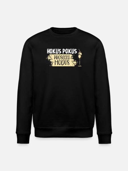 Hokus Pokus Prosecco Modus - Stanley/Stella Unisex Bio-Sweatshirt ROLLER - Schwarz