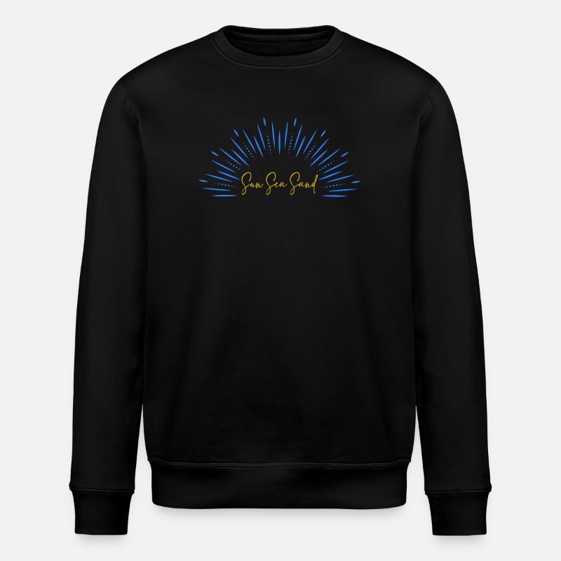 Sun Sea Sand - Sweat bio ROLLER Stanley/Stella Unisexe - noir