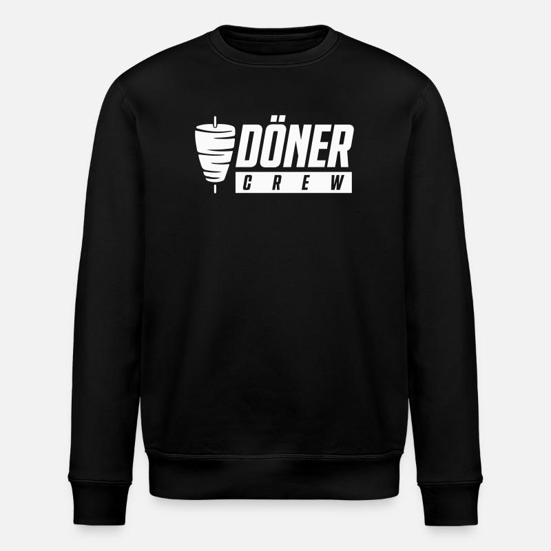 Döner Crew - Stanley/Stella ROLLER Unisex Organic Sweatshirt - black