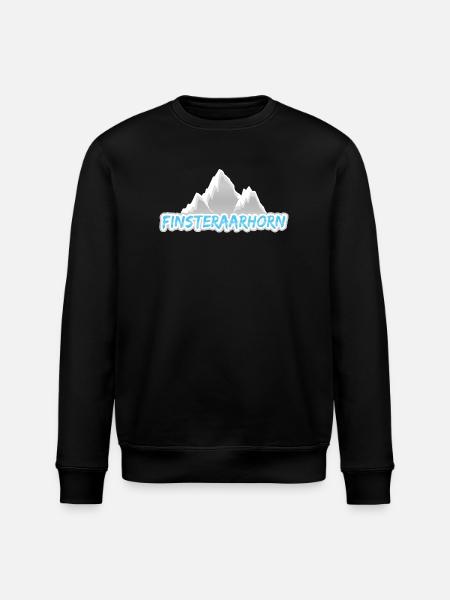 Geschenk für Finsteraarhorn - Stanley/Stella Unisex Bio-Sweatshirt ROLLER - Schwarz
