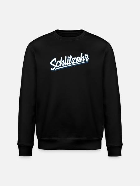 Schlitzohr - Schweizerdeutsch - Mundart - Dialekt - Stanley/Stella Unisex Bio-Sweatshirt ROLLER - Schwarz
