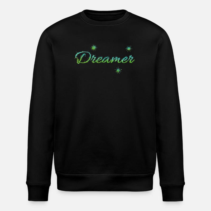 Dreamer - Stanley/Stella Unisex Bio-Sweatshirt ROLLER - Schwarz