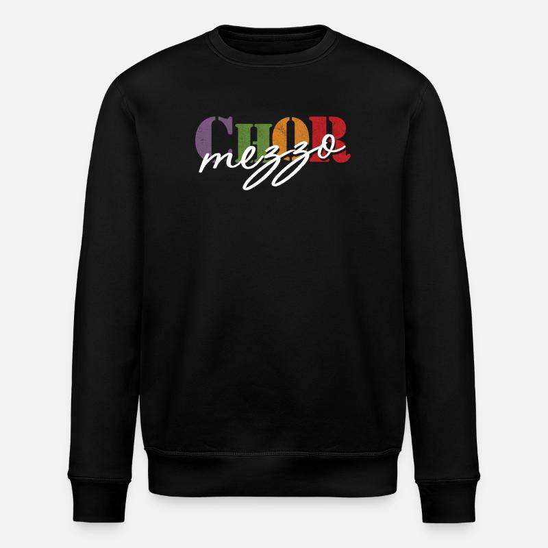 Chor Mezzosopran - Stanley/Stella Unisex Bio-Sweatshirt ROLLER - Schwarz