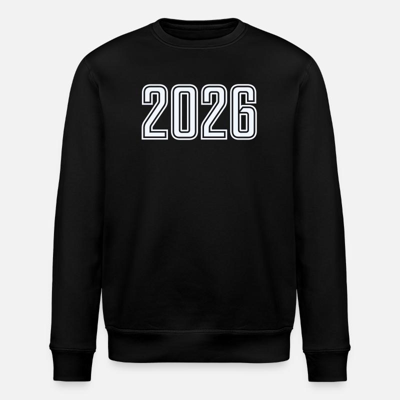 2026 - Stanley/Stella ROLLER Unisex Organic Sweatshirt - black