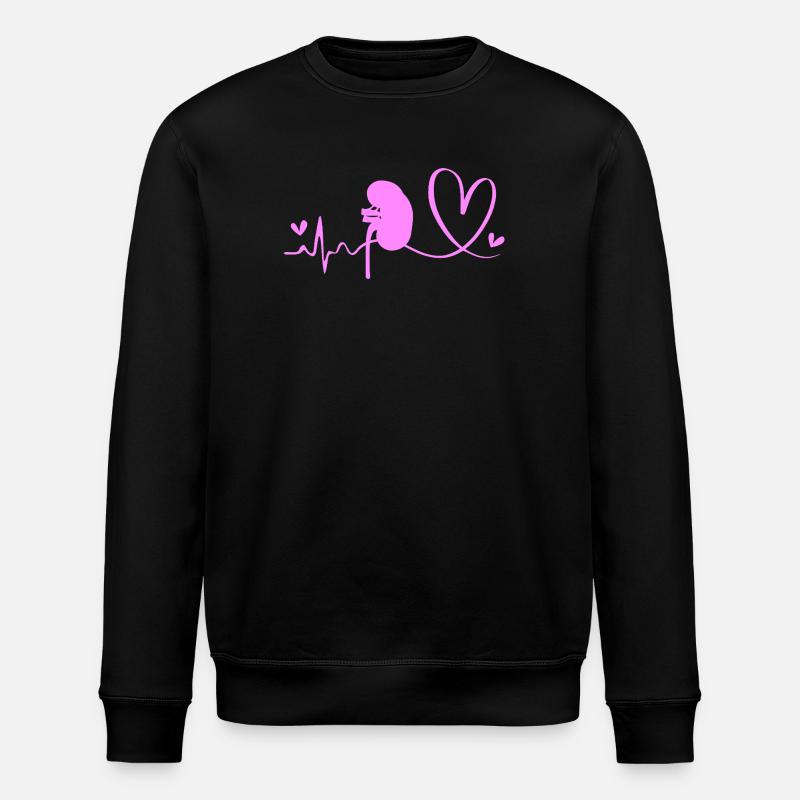Kidney Donor Donor Kidney - Stanley/Stella ROLLER Unisex Organic Sweatshirt - black