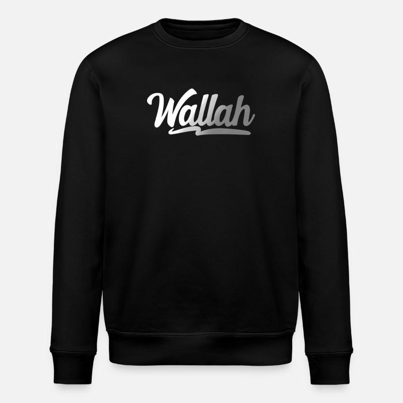wallah - Stanley/Stella ROLLER Unisex Organic Sweatshirt - black