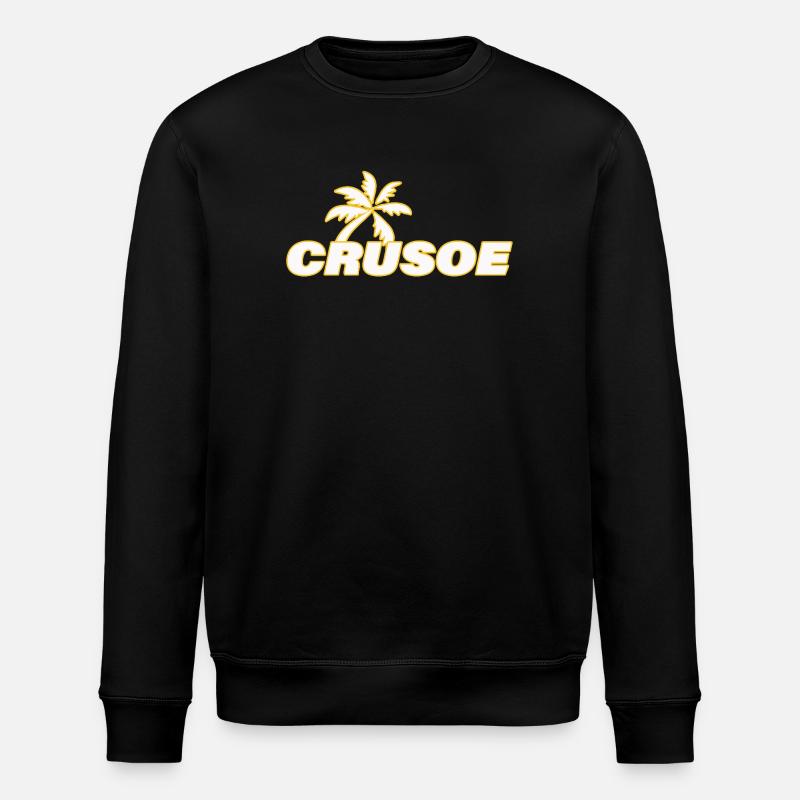 CRUSOE - Sweat bio ROLLER Stanley/Stella Unisexe - noir