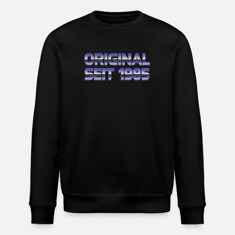 Original depuis 1985 - Sweat bio ROLLER Stanley/Stella Unisexe - noir