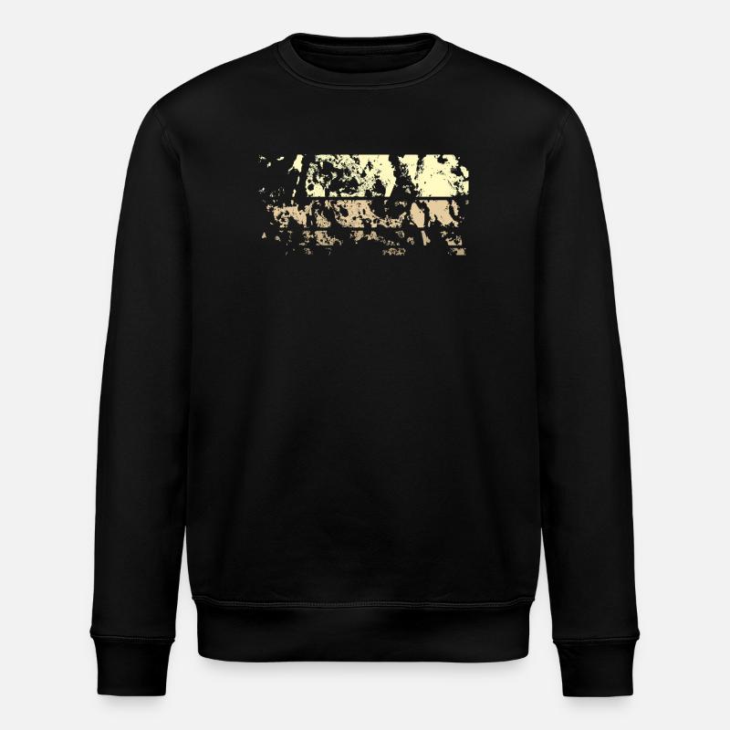Background Abstract - Stanley/Stella ROLLER Unisex Organic Sweatshirt - black