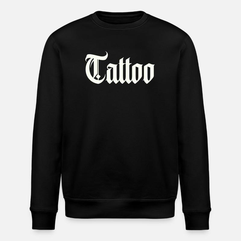 Tattoo - Stanley/Stella ROLLER Unisex Organic Sweatshirt - black