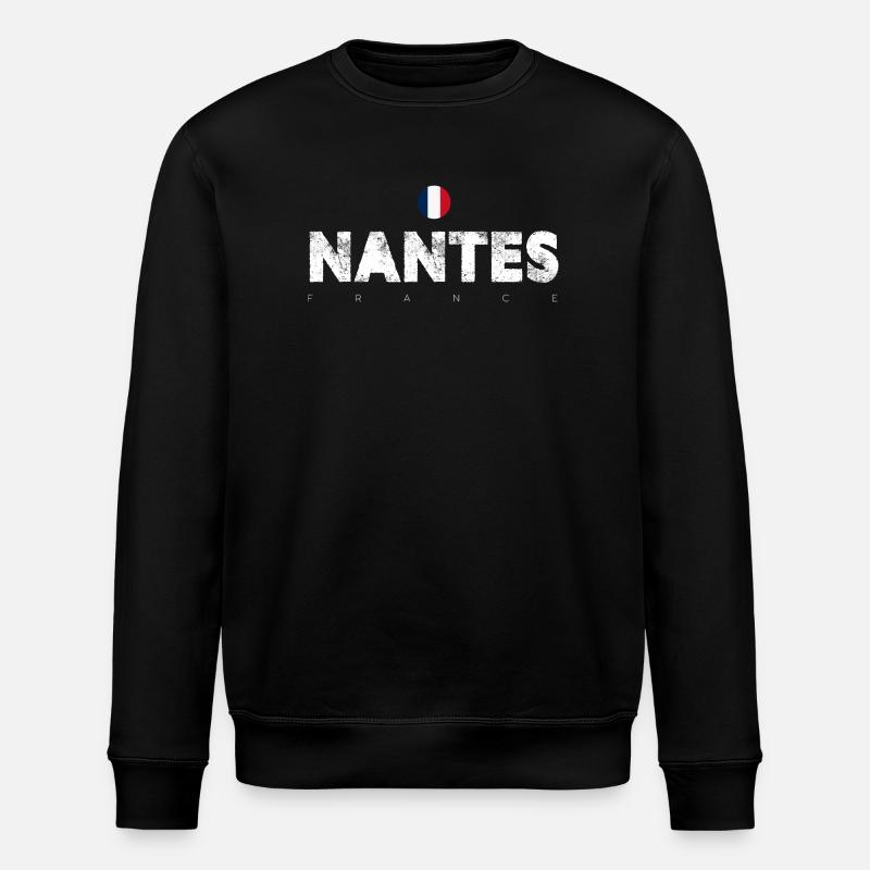 Nantes - Sweat bio ROLLER Stanley/Stella Unisexe - noir