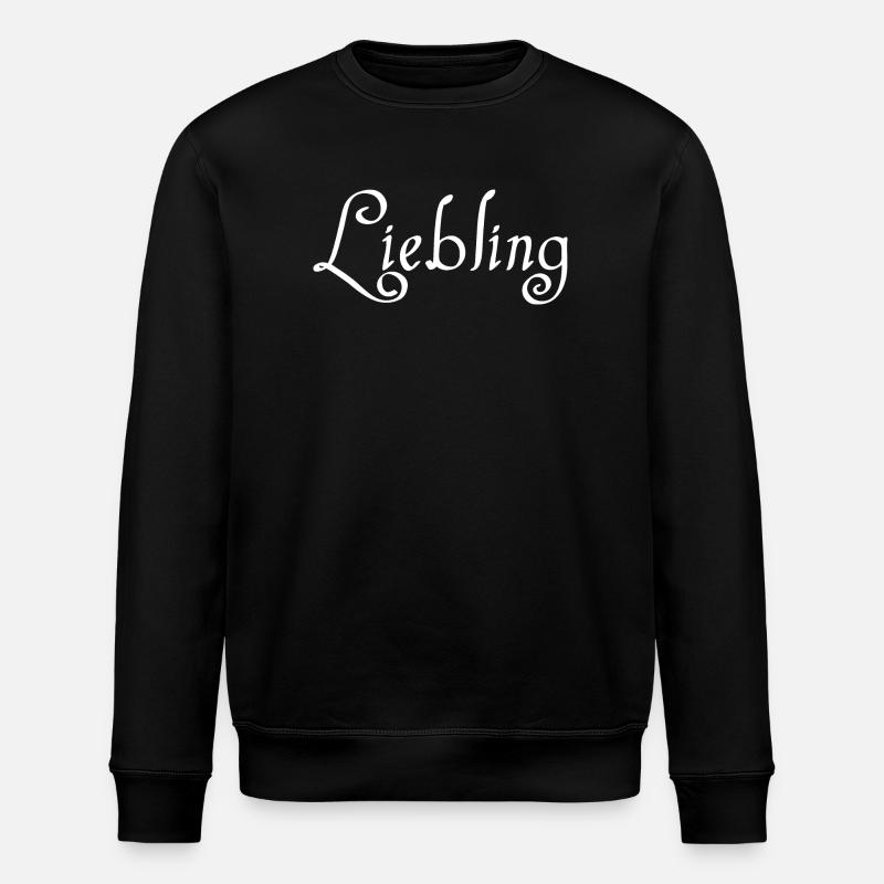 Liebling - Stanley/Stella Unisex Bio-Sweatshirt ROLLER - Schwarz