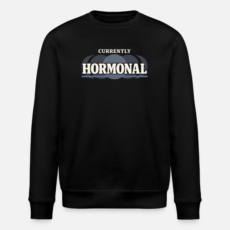 Perimenopause Humor Perimenopause - Stanley/Stella ROLLER Unisex Organic Sweatshirt - black