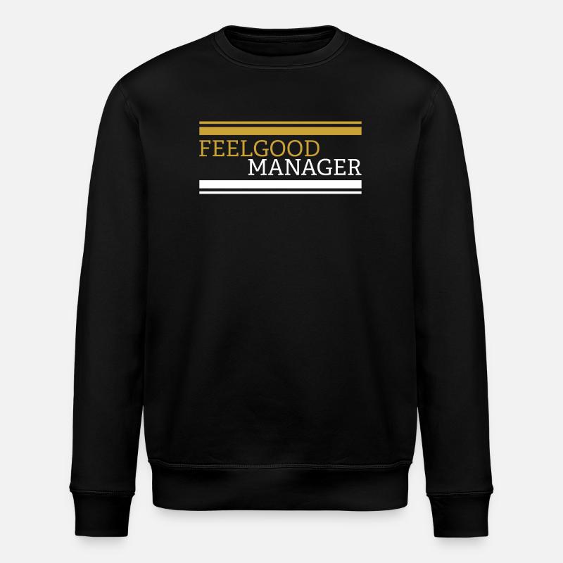 Feelgood manager tshirt - Stanley/Stella Unisex Bio-Sweatshirt ROLLER - Schwarz