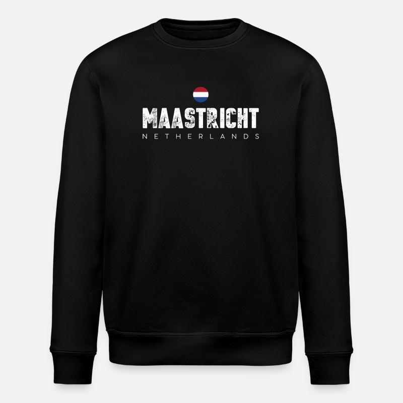 Maastricht - Stanley/Stella ROLLER Unisex Organic Sweatshirt - black