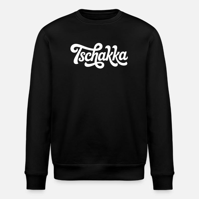 Tschakka - Stanley/Stella Unisex Bio-Sweatshirt ROLLER - Schwarz