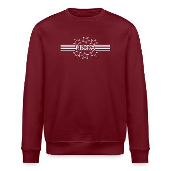 Brida Stars and Stripes Logo - Sweat bio ROLLER Stanley/Stella Unisexe - bordeaux - Devant - Nik (191cm)