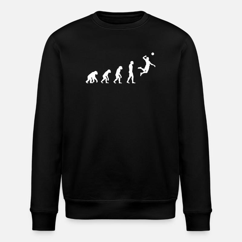 Evolution volleyball  - Stanley/Stella ROLLER Unisex Organic Sweatshirt - black