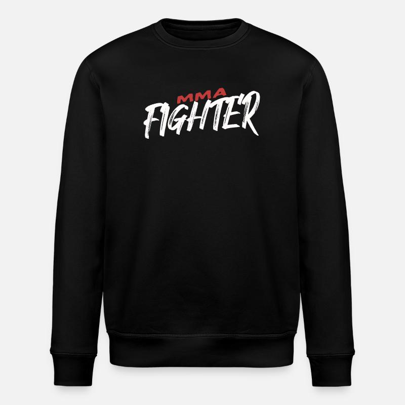 MMA Fighter Power Statement - Stanley/Stella Unisex Bio-Sweatshirt ROLLER - Schwarz