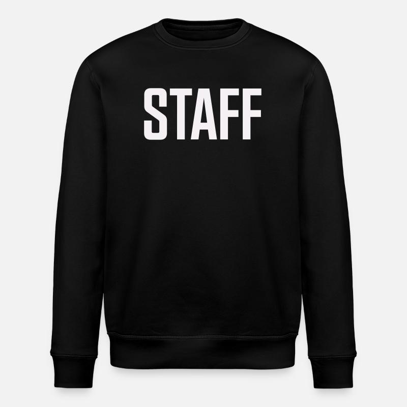 Staff - Stanley/Stella ROLLER Unisex Organic Sweatshirt - black
