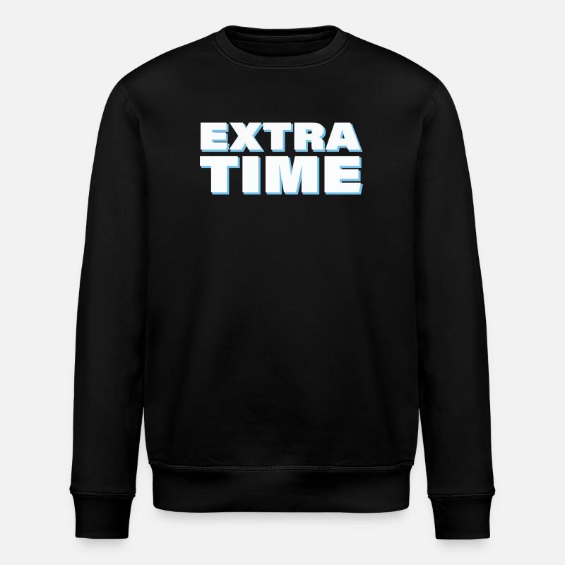 EXTRA TIME - Stanley/Stella Unisex Bio-Sweatshirt ROLLER - Schwarz