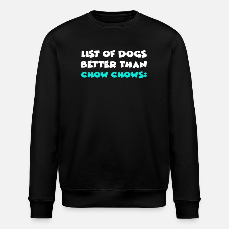 Chow Chow - Sweat bio ROLLER Stanley/Stella Unisexe - noir