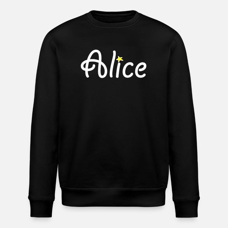 Alice - Stanley/Stella ROLLER Unisex Organic Sweatshirt - black