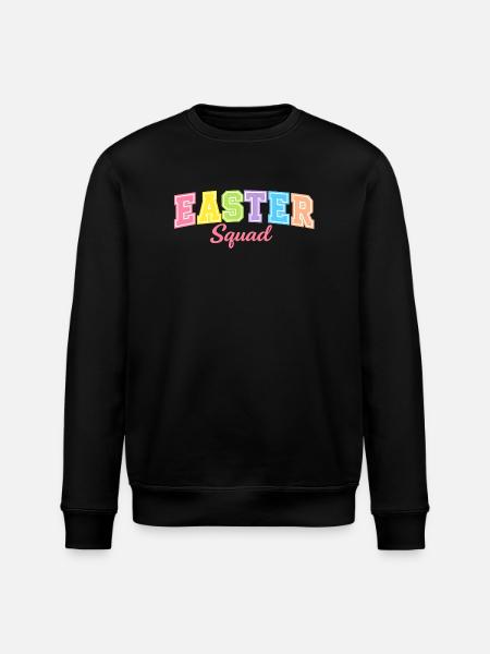 Happy Easter Bunny Easter Bunny Easter - Stanley/Stella ROLLER Unisex Organic Sweatshirt - black