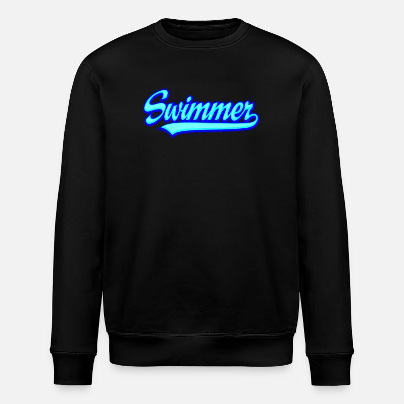 Schwimmer - Stanley/Stella Unisex Bio-Sweatshirt ROLLER - Schwarz