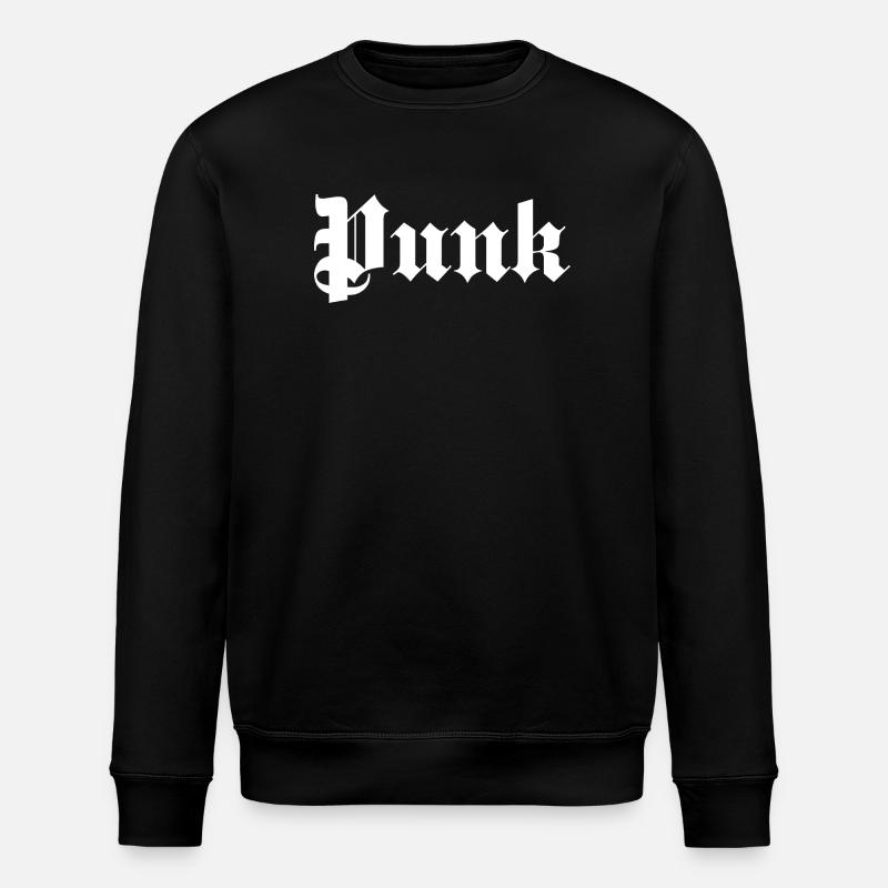 Logo gothique punk rock - Sweat bio ROLLER Stanley/Stella Unisexe - noir