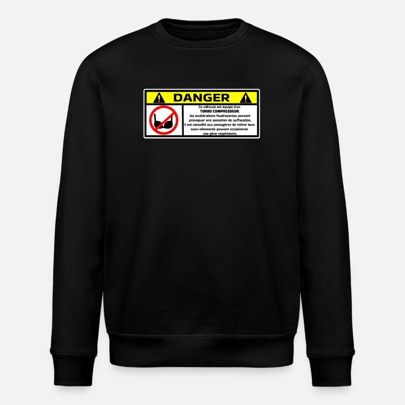 Stoßstange - Stanley/Stella Unisex Bio-Sweatshirt ROLLER - Schwarz