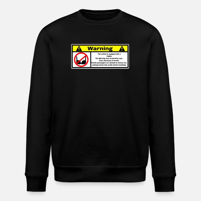 Turbo - Stanley/Stella Unisex Bio-Sweatshirt ROLLER - Schwarz