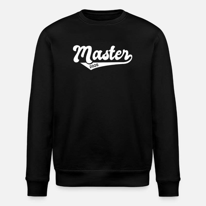 Master's Degree Graduation 2026 - Stanley/Stella ROLLER Unisex Organic Sweatshirt - black