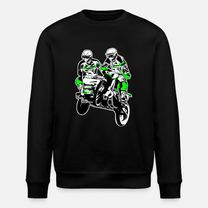 Sidecar MotoCross - Stanley/Stella Unisex Bio-Sweatshirt ROLLER - Schwarz