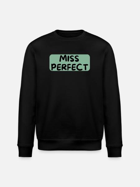 Miss Perfect - Stanley/Stella Unisex Bio-Sweatshirt ROLLER - Schwarz