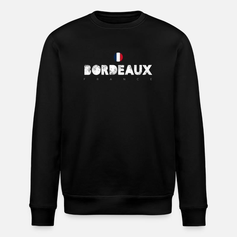 Bordeaux - Stanley/Stella Unisex Bio-Sweatshirt ROLLER - Schwarz