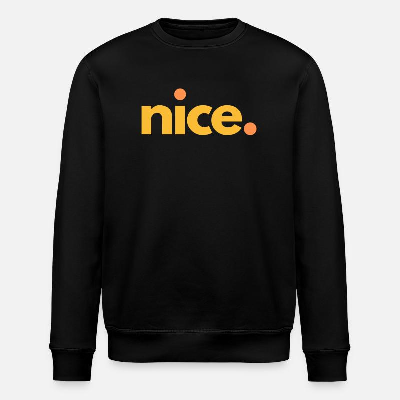 nice.04 - Stanley/Stella ROLLER Unisex Organic Sweatshirt - black
