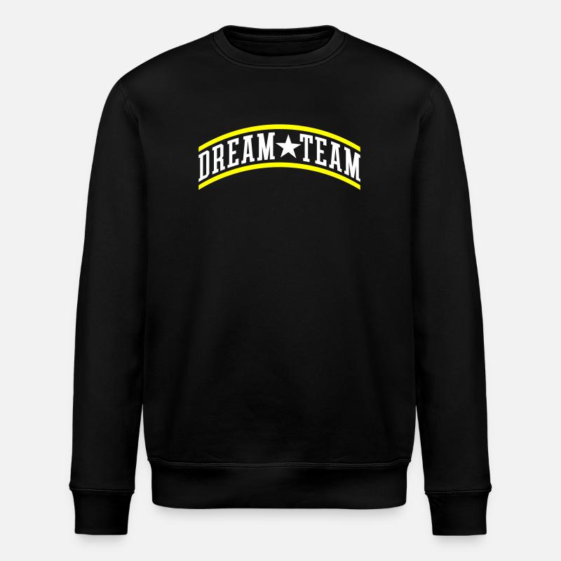 Travail d’équipe de rêve - Sweat bio ROLLER Stanley/Stella Unisexe - noir