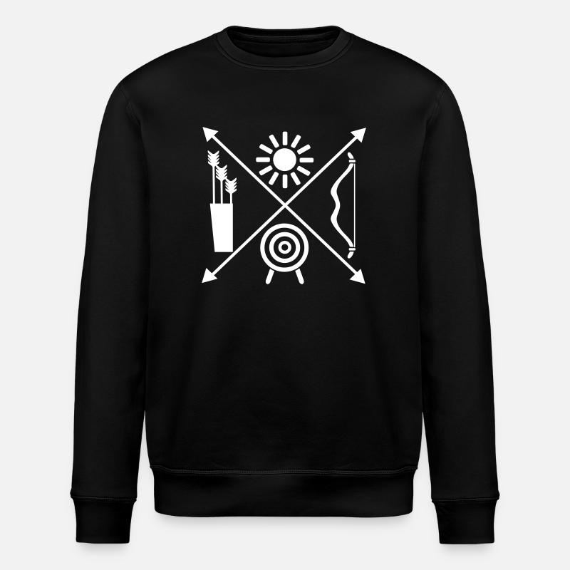 Archery - Stanley/Stella ROLLER Unisex Organic Sweatshirt - black