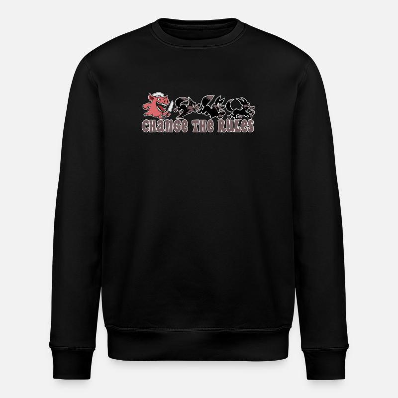 cochon change les règles ! - Sweat bio ROLLER Stanley/Stella Unisexe - noir