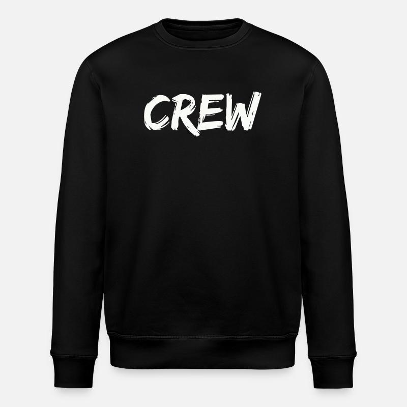 crew - Stanley/Stella Unisex Bio-Sweatshirt ROLLER - Schwarz